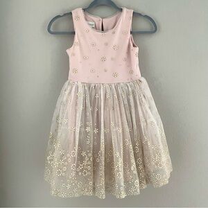 FRAIS Pink Tulle Sleeveless Special Occasion Dress Girl’s Size 8